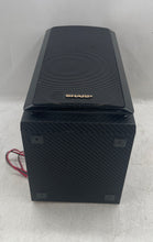 Load image into Gallery viewer, Sharp CP-BH250 Black Wired Single Speaker System Subwoofer Untested