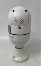 Load image into Gallery viewer, Upultra White Wireless 1080P Pan-And-Tilt 5G Light Bulb Security Camera Untested