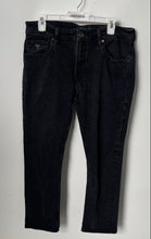 Load image into Gallery viewer, Guess Mens Black Denim Stretch Pockets Skinny Leg Jeans Size 34X32