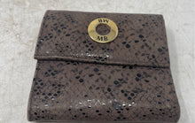 Load image into Gallery viewer, MB Womens Brown Animal Print Inner Pockets Credit Card Slots Bifold Wallet