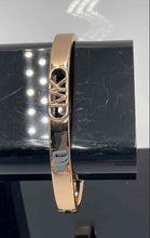 Load image into Gallery viewer, Michael Kors Women's Rose Gold-Tone Bangle Bracelet, Classic Minimalist Style