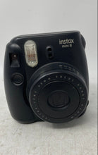 Load image into Gallery viewer, Fujifilm Instax Mini 8 Black Built-In Flash 35mm Instant Film Camera