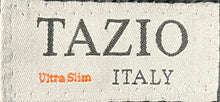 Load image into Gallery viewer, Tazio Mens Dark Gray Long Sleeve Notch Lapel Two-Button Blazer Size 36S