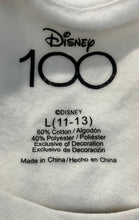 Load image into Gallery viewer, Disney Girls Beige Embroidered Long Sleeve Crew Neck Pullover Sweatshirt Size L