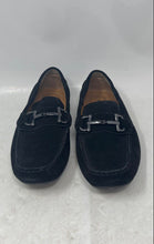 Load image into Gallery viewer, Alfani Womens James Black Leather Slip-On Round Toe Loafer Shoes Size 8M