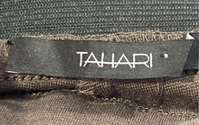 Load image into Gallery viewer, Tahari Womens Brown Flat Front Stretch Straight Leg Dress Pants Size 0
