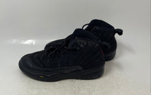 Load image into Gallery viewer, Nike Boys Air Jordan 12 510816-006 Black Lace-Up Mid Top Sneakers Shoes Size 3Y