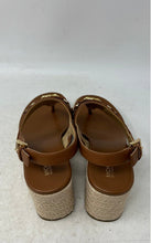 Load image into Gallery viewer, Michael Kors Womens Brown Beige Wedge Platform Sandals Size 6.5M