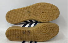 Load image into Gallery viewer, Adidas Girls Samba OG JI4464 White Blue Lace-Up Low Top Sneakers Shoes Size 6
