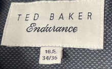 Load image into Gallery viewer, Ted Baker Endurance Mens Black Long Sleeve Collared Dress Shirt Size 16.5