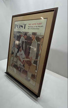 Load image into Gallery viewer, Saturday Evening Post Boston Red Sox Locker Room Norman Rockwell Rookie Print