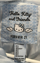 Load image into Gallery viewer, Forever 21 Girls Blue Faux Fur Hello Kitty & Friends Angel Full-Zip Hoodie Sz S