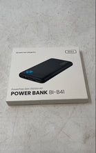 Load image into Gallery viewer, INIU PowerPaw Slim BI-B41 Black 10000mAh Power Bank Not Tested With Box