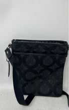 Load image into Gallery viewer, Coach Womens Swingpack Black Signature Print Adjustable Strap Crossbody Bag