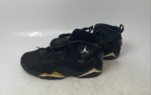 Load image into Gallery viewer, Nike Unisex Kids Air Jordan True Flight 343796-017 Black Sneaker Shoes Size 3Y