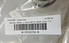 Load image into Gallery viewer, Adidas Womens Retrorun EH1859 Black White Lace-Up Running Shoes Size 7.5