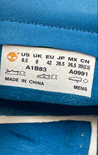 Load image into Gallery viewer, Timberland Mens Classic A1B83 Blue Leather Lace-Up 2-Eye Boat Shoes Size 8.5