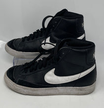 Load image into Gallery viewer, Nike Kids Blazer Mid '77 DA4086-003 Black White Sneaker Shoes Size 4.5Y