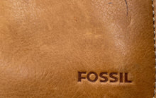 Load image into Gallery viewer, Authentic Fossil Womens Brown Genuine Leather Shoulder Crossbody Bag