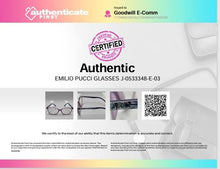 Load image into Gallery viewer, Authentic Emilio Pucci Women's Purple/Multicolored Glasses