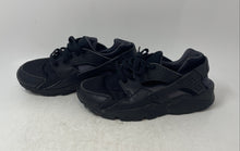 Load image into Gallery viewer, Nike Kids Huarache Run Black Round Toe Low Top Lace-Up Running Shoes Size 7Y