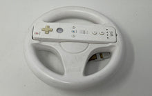 Load image into Gallery viewer, Nintendo Wii Steering Wheel Model RVL-024 With Controller RVL-003 Untested