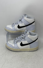Load image into Gallery viewer, Nike Kids Dunk High DB2179-110 Blue White Black Lace-Up Sneaker Shoes Size 4.5Y