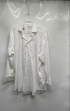 Load image into Gallery viewer, Collection By Michael Strahan Mens White Stretch Dress Shirt Size 17 32/33