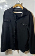 Load image into Gallery viewer, Karl Lagerfeld Mens Black Long Sleeve Shacket Jacket Size XXL