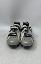 Load image into Gallery viewer, Louis Garneau Unisex HRS-80 White Gray Hook & Loop Cycling Shoes Size 39