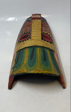 Load image into Gallery viewer, Tribal Hand-Carved Multicolor Decorative Wall Hanging Wood Mask