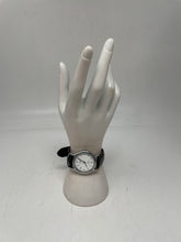 Load image into Gallery viewer, Casio Women's Silver-Tone Watch White Dial Black Leather (NCL)