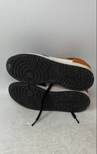 Load image into Gallery viewer, Nike Boys Air Jordan 1 Mid 554725-058 Black White Orange Sneakers Shoes Size 6Y