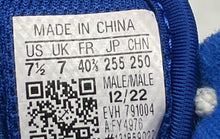 Load image into Gallery viewer, Adidas Mens Forum Mid FY4976 White Blue Basketball Sneakers Shoes 7.5 No Laces