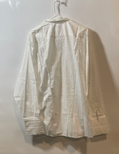 Load image into Gallery viewer, Avanzata Mens White Collared Regular Fit Long Sleeve Dress Shirt Size 42