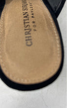 Load image into Gallery viewer, Christian Siriano For Payless Womens Alyse Black Suede Mule Heels Size 6.5
