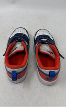 Load image into Gallery viewer, Nike Boys Court Borough Low Recraft DV5457-401 White Blue Sneakers Shoes Size 2Y