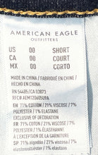 Load image into Gallery viewer, American Eagle Outfitters Womens Blue Dark Wash Denim Skinny Leg Jeans Size 00