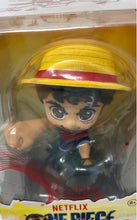 Load image into Gallery viewer, Hot Toys Netflix One Piece Cosbaby Bobble Head Luffy Action Figure