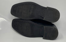 Load image into Gallery viewer, Dockers Mens Stafford Black Faux Leather Slip-On Loafer Dress Shoes Size 8 M