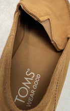 Load image into Gallery viewer, Toms Mens Alonso 10020876 Brown Leather Slip-On Formal Loafer Shoes Size 9