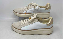 Load image into Gallery viewer, Cole Haan Womens GrandPro Topspin White Beige Lace-Up Sneaker Shoes Size 9B