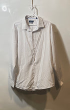 Load image into Gallery viewer, Nautica Mens White Long Sleeve Slim Fit Dress Shirt Size XL 17-17.5 34/35