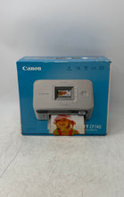 Load image into Gallery viewer, Canon White Selphy CP740 Portable Compact Digital Photo Printer Not Tested