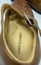 Load image into Gallery viewer, Johnston & Murphy Mens Golson Brown Leather Buckle Fisherman Shoes Size 9M