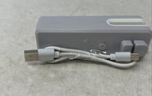 Load image into Gallery viewer, Gray White Portable Handheld 2-In-1 USB Rechargeable Mini Bag Sealer Untested