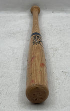 Load image into Gallery viewer, Rawlings Adirondack Pro Beige And Blue Ring Accent Wood Mini Baseball Bat