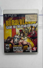 Load image into Gallery viewer, 2K Games PS3 Borderland Game Of The Year Edition Video Game Not Tested