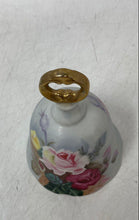 Load image into Gallery viewer, Antique The Danbury Mint Multicolor Floral Hand Painted Porcelain Bell