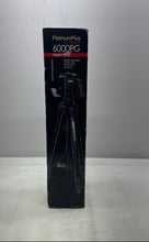 Load image into Gallery viewer, Sunpak PlatinumPlus Black Ultra 6000PG 61-inch Digital Tripod With Box
